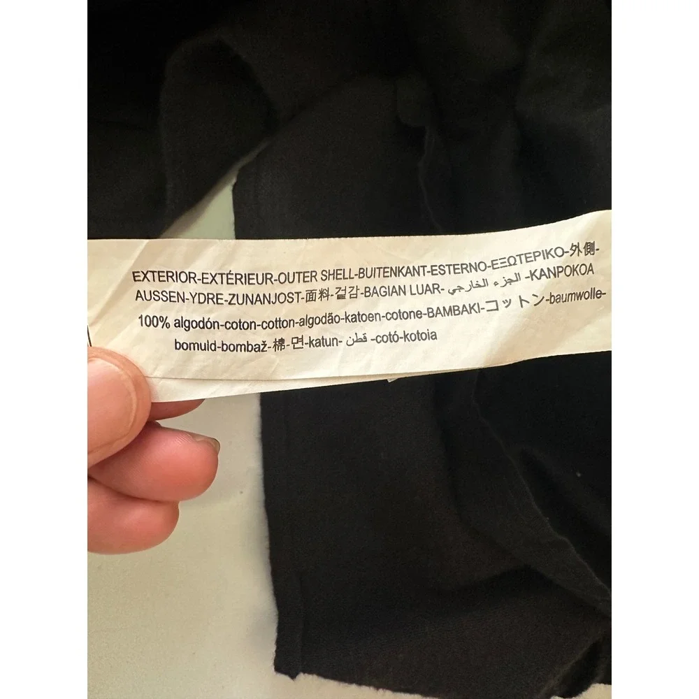 Zara Kids Dress Girls‎ Black Embroidered Floral Ruffle Long Sleeve 13-14 164cm